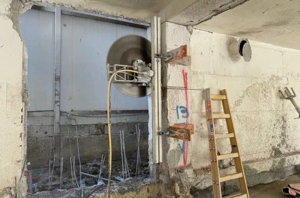 איך שוברים קיר בלוקים בצורה בטוחה ונקייה | אבני ספיר